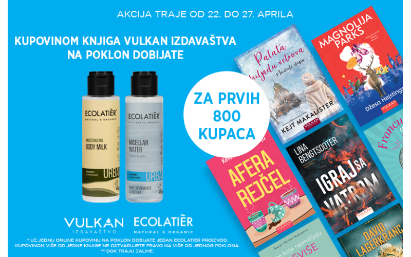 Knjiga kao dodir nežnosti – Vulkan i Ecolatièr proslavljaju praznik reči i lepote