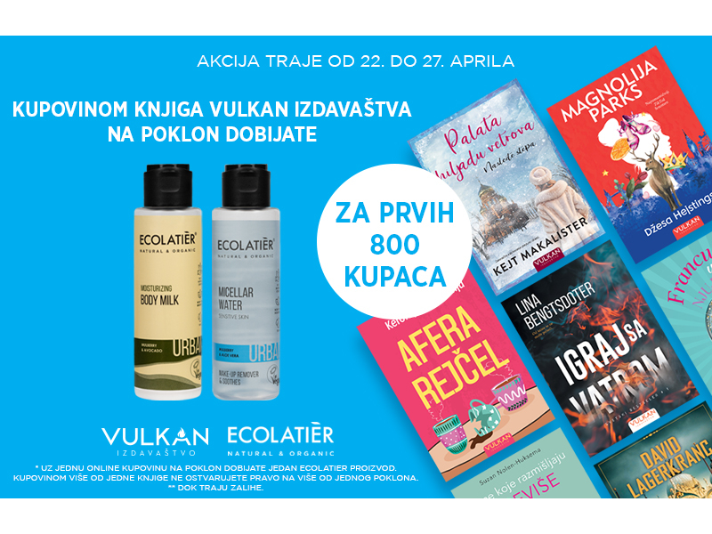Knjiga kao dodir nežnosti – Vulkan i Ecolatièr proslavljaju praznik reči i lepote