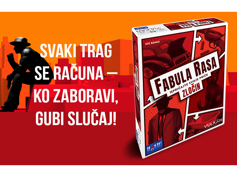 Igra u kojoj pamćenje postaje oružje: Društvena igra koja vas stavlja na mesto advokata „Fabula Rasa“ uskoro u prodaji