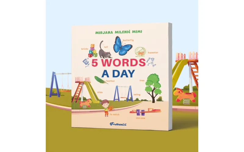 U prodaji edukativna knjiga „5 Words a Day“ domaće autorke Mirjane Milenić Mimi