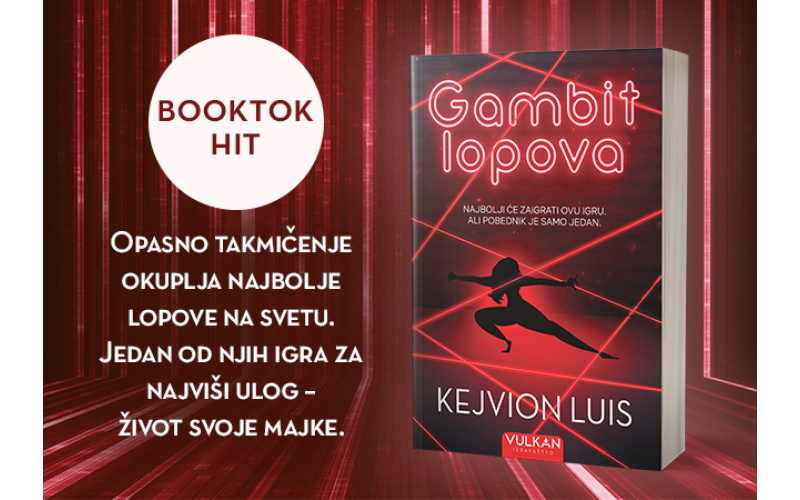 Izdavačka senzacija „Gambit lopova“ Kejvion Luis uskoro u izdanju Vulkan izdavaštva