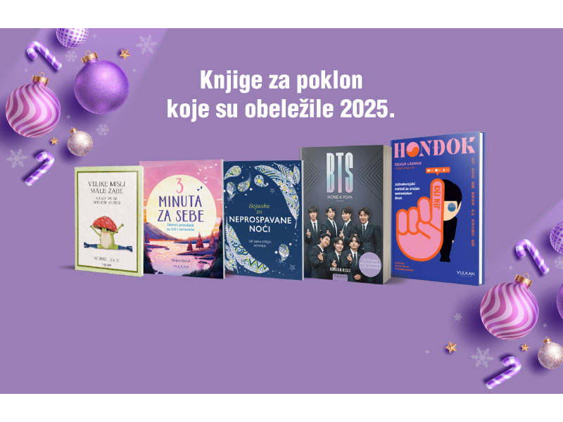 Knjiga kao poklon: Izdvajamo omiljene naslove i setove iz Vulkanovog gift-programa