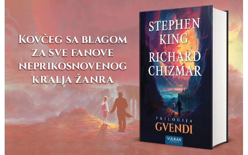 Trilogija „Gvendi“ Stivena Kinga i Ričarda Čizmara u prodaji na vulkani.rs