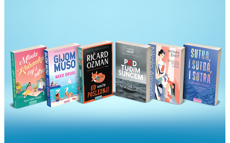 Novi bestseleri u izdanju Vulkan izdavaštva na Beogradskom sajmu knjiga