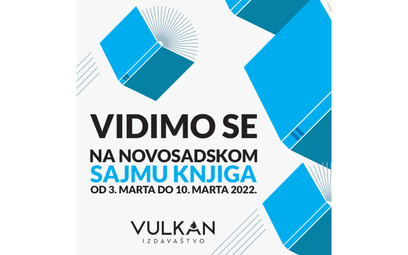 Vulkan izdavaštvo na Novosadskom sajmu knjiga od 3. do 10. marta