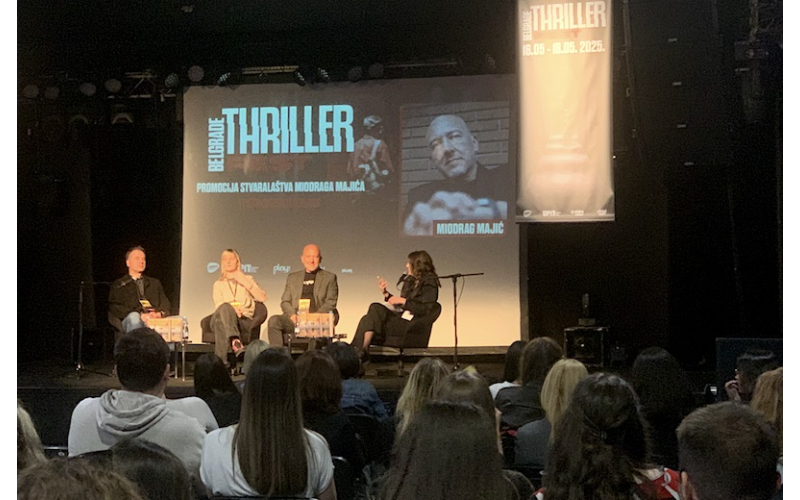 Promocija romana „Deca zla“ Miodraga Majića obeležila prvi dan Thrillerfesta