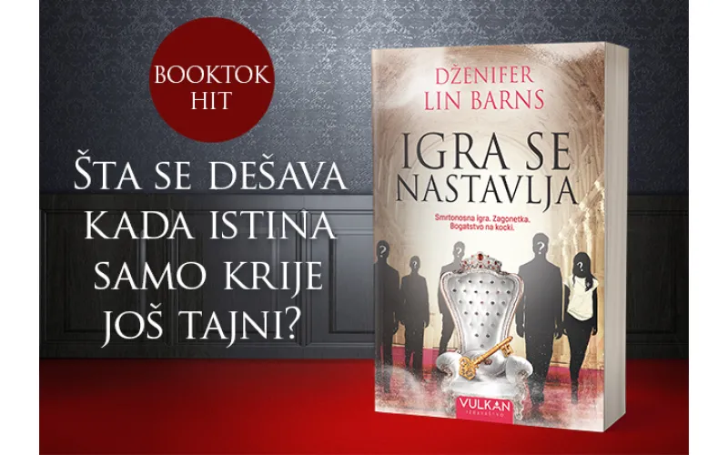 BookTok hit „Igra se nastavlja“ Dženifer Lin Barns u prodaji