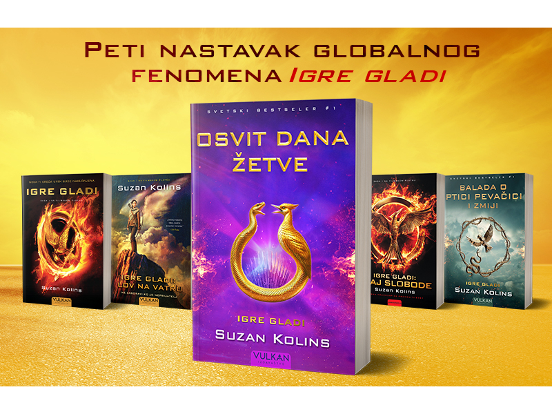 Željno iščekivani peti deo serijala „Igre gladi“: „Osvit dana žetve“ uskoro u prodaji