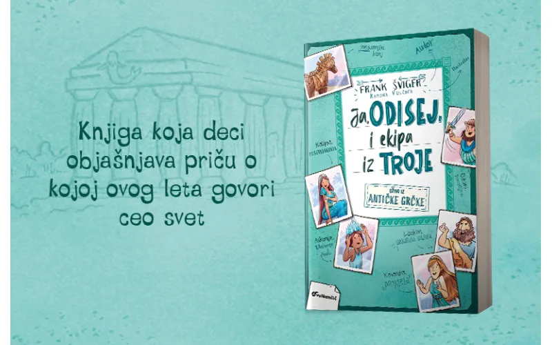 Odisej nije samo filmski junak: Ova knjiga deci otkriva jedan od najčuvenijh mitova