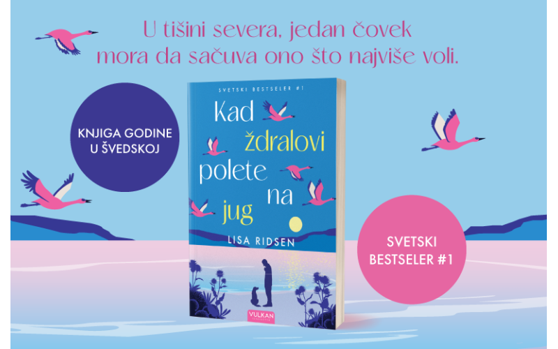 Roman koji dira u srce: „Kad ždralovi polete na jug“ u prodaji