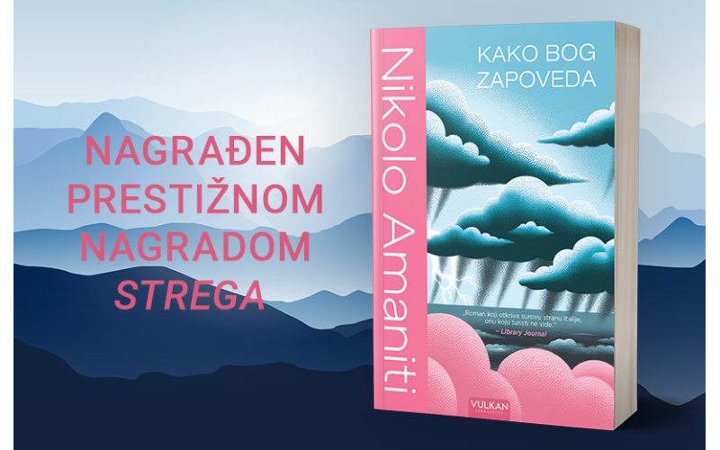 Roman koji udara snagom oluje: „Kako bog zapoveda“ Nikola Amanitija u prodaji