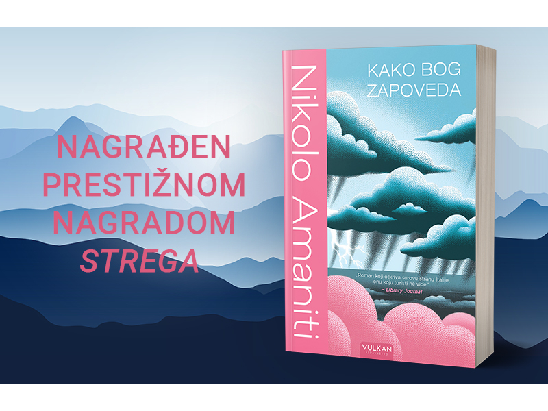 Roman koji udara snagom oluje: „Kako bog zapoveda“ Nikola Amanitija uskoro u prodaji