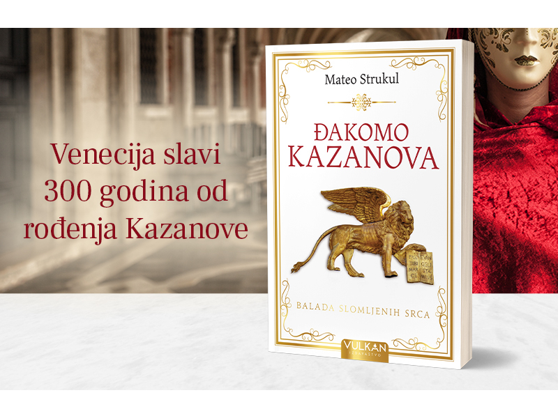 „Đakomo Kazanova“ Matea Strukula vodi vas u srce Venecije
