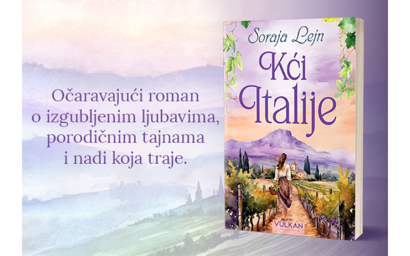 Istorijsko-ljubavni roman „Kći Italije“ Soraje Lejn uskoro u prodaji