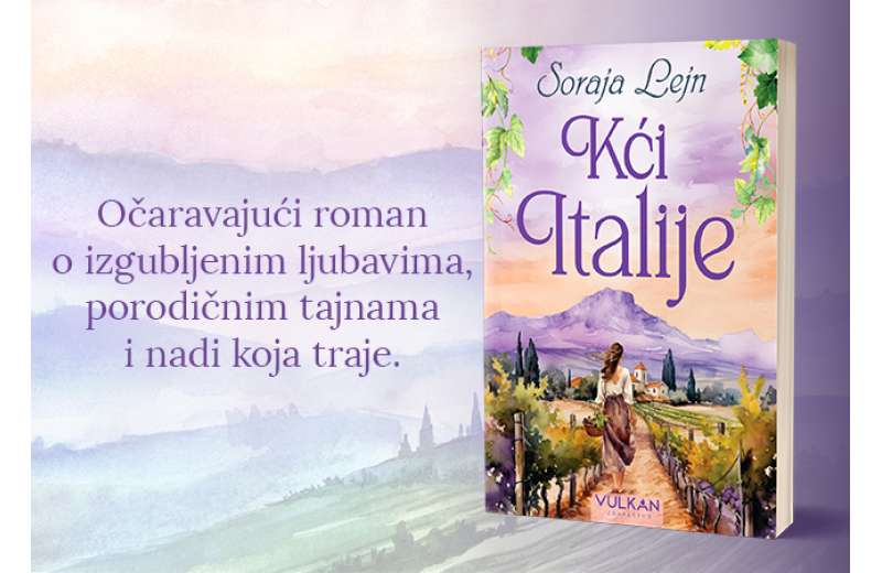 Istorijsko-ljubavni roman „Kći Italije“ Soraje Lejn uskoro u prodaji