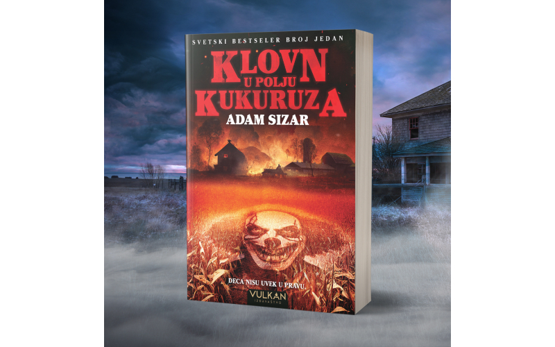 Brutalni horor roman „Klovn u polju kukuruza“ uskoro u prodaji