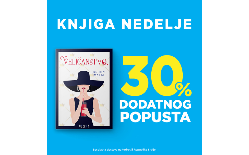 „Veličanstvo“ američke autorke Ketrin Makgi – knjiga nedelje Vulkan izdavaštva
