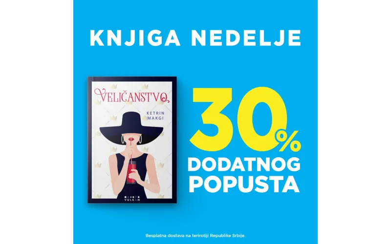„Veličanstvo“ američke autorke Ketrin Makgi – knjiga nedelje Vulkan izdavaštva