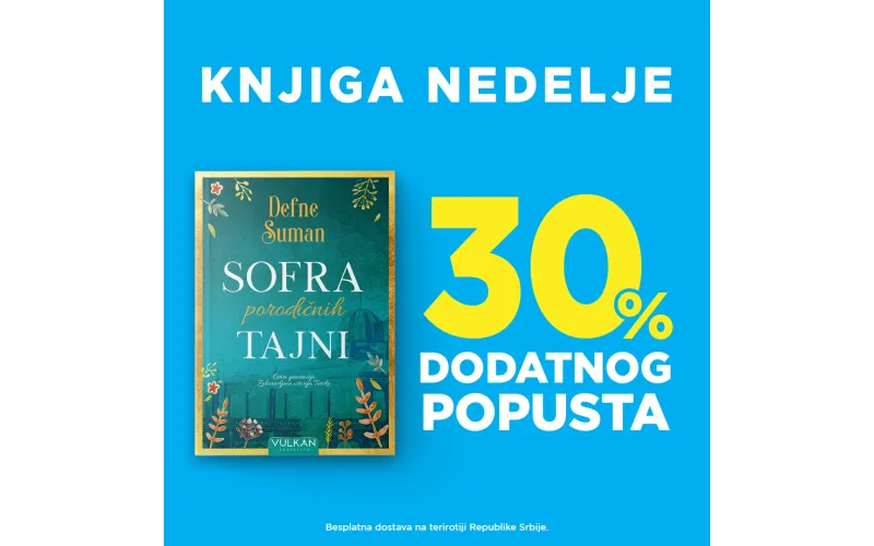 „Sofra porodičnih tajni“ proslavljene turske autorke Defne Suman –  knjiga nedelje Vulkan izdavaštva