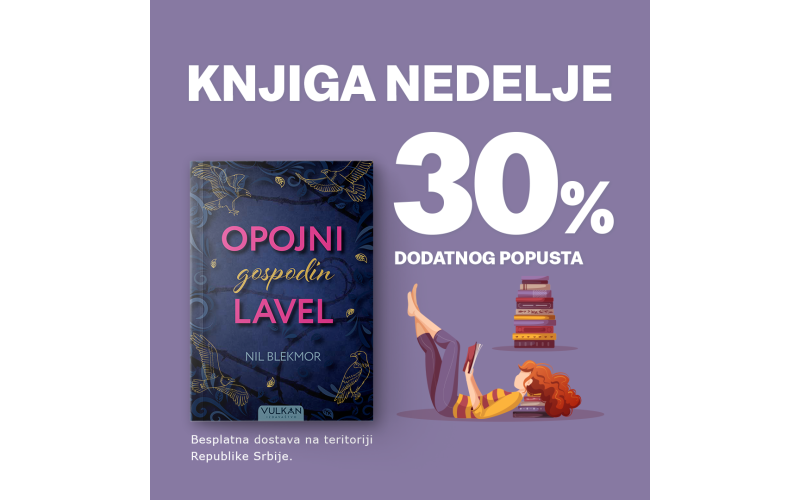 „Opojni gospodin Lavel“ Nila Blekmora – knjiga nedelje Vulkan izdavaštva
