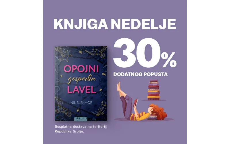 „Opojni gospodin Lavel“ Nila Blekmora – knjiga nedelje Vulkan izdavaštva