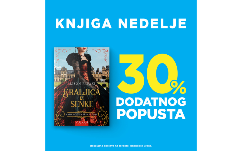 „Kraljica iz senke“ Alison Pataki – knjiga nedelje Vulkan izdavaštva