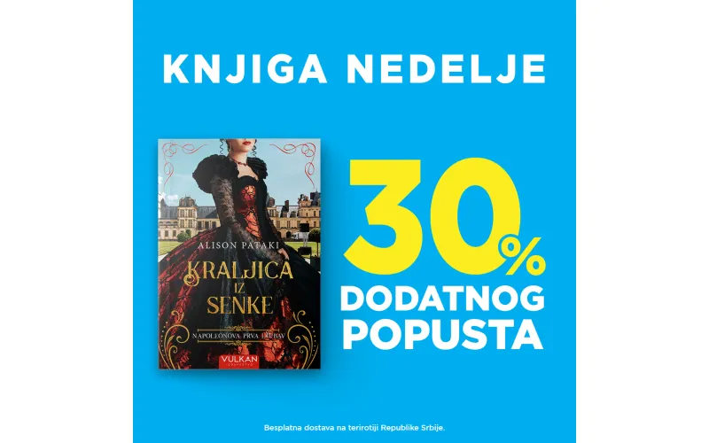 „Kraljica iz senke“ Alison Pataki – knjiga nedelje Vulkan izdavaštva