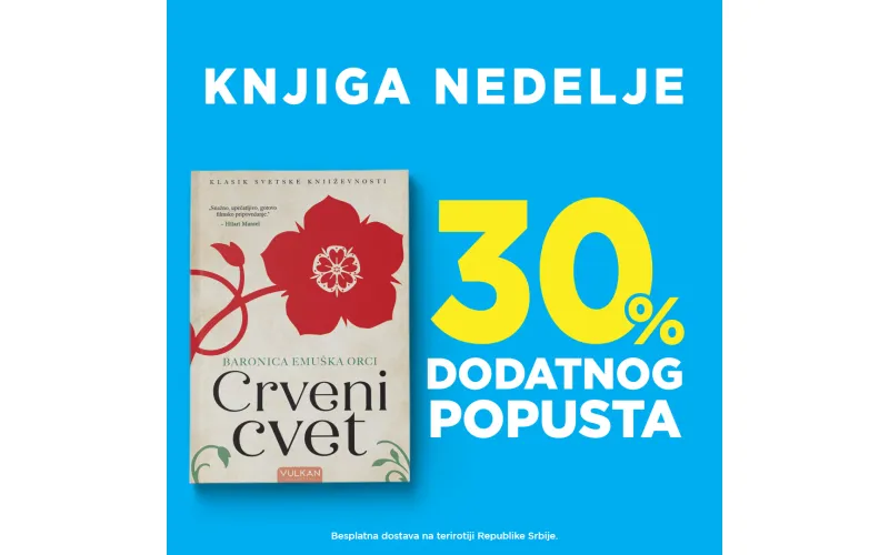 „Crveni cvet“ britanske autorke Emuške Orci – knjiga nedelje Vulkan izdavaštva