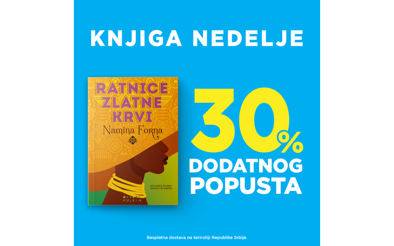 „Ratnice zlatne krvi“ Namine Forne – knjiga nedelje Vulkan izdavaštva