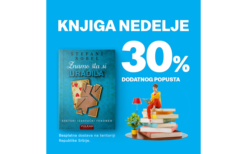 Svetski izdavački fenomen „Znamo šta si uradila“ – knjiga nedelje Vulkan izdavaštva