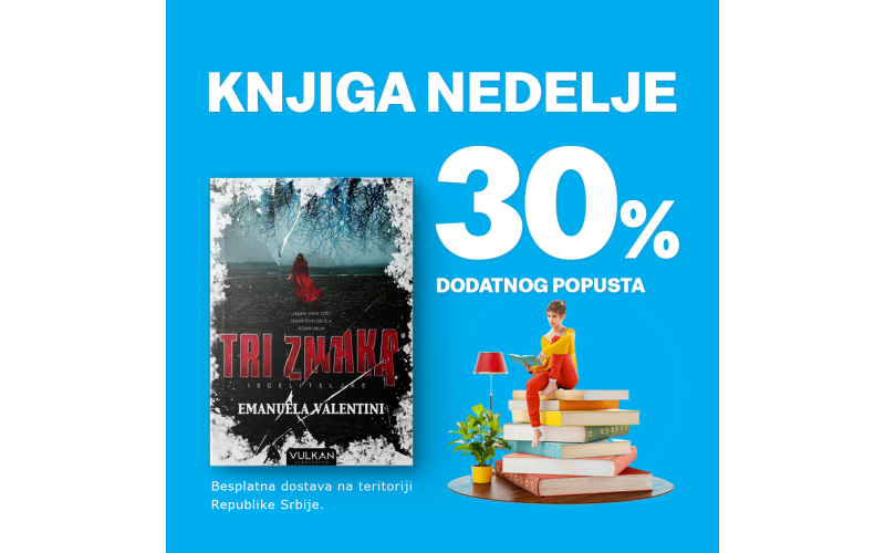 Psihološki triler „Tri znaka: Isceliteljke“ – knjiga nedelje Vulkan izdavaštva