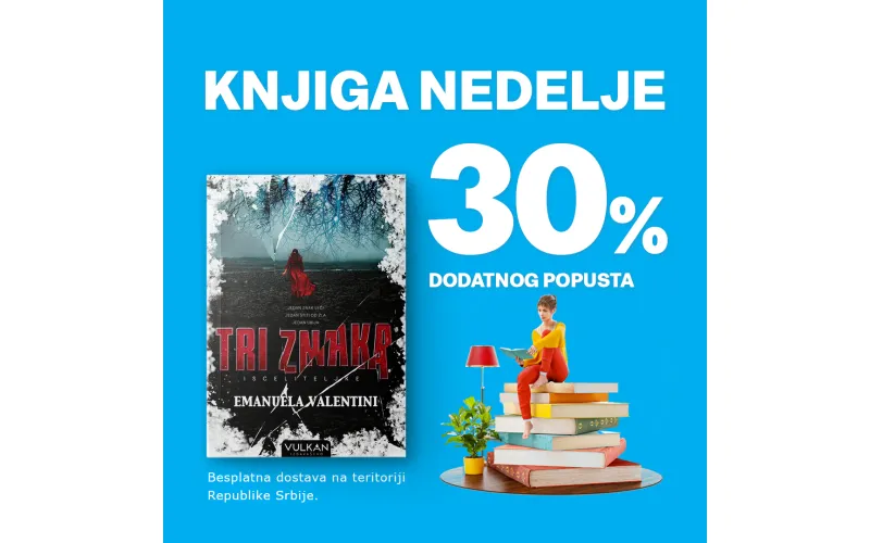 Psihološki triler „Tri znaka: Isceliteljke“ – knjiga nedelje Vulkan izdavaštva