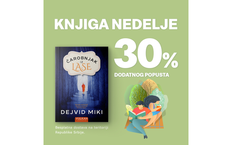 „Čarobnjak iz Lase“ Dejvida Mikija – knjiga nedelje Vulkan izdavaštva