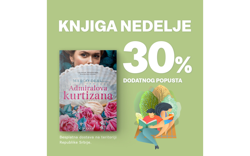 „Admiralova kurtizana“ – knjiga nedelje Vulkan izdavaštva