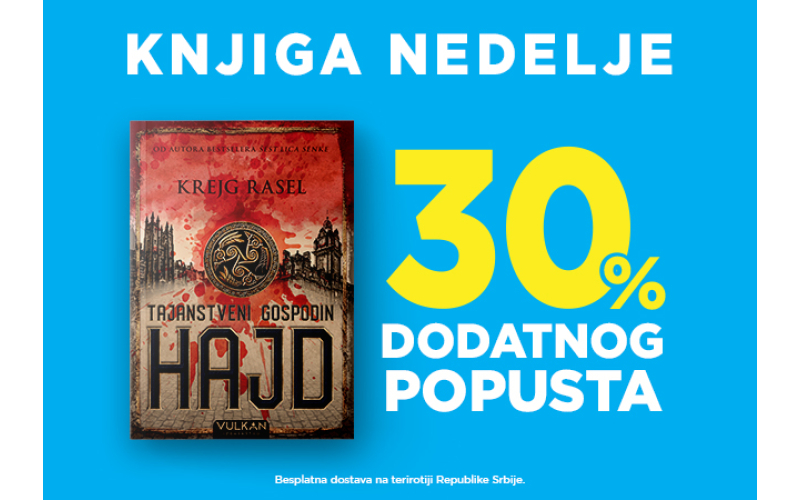 Triler „Tajanstveni gospodin Hajd“ Krejga Rasela – knjiga nedelje Vulkan izdavaštva