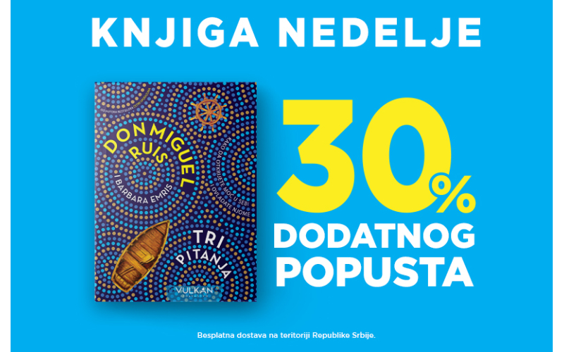 „Tri pitanja“ don Miguela Ruisa Mlađeg – knjiga nedelje Vulkan izdavaštva