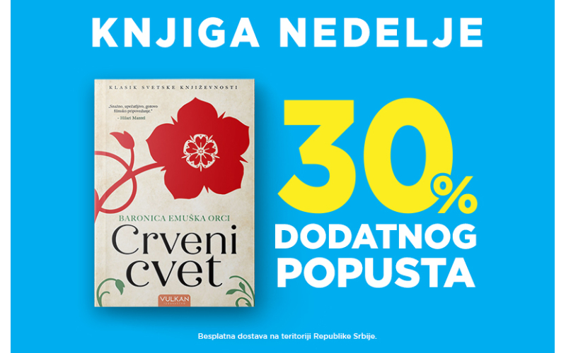 „Crveni cvet“ britanske autorke Emuške Orci – knjiga nedelje Vulkan izdavaštva
