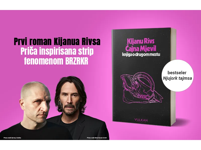 Knjiga o drugom mestu novi je roman KIjanu Rivsa o kome se uveliko priča