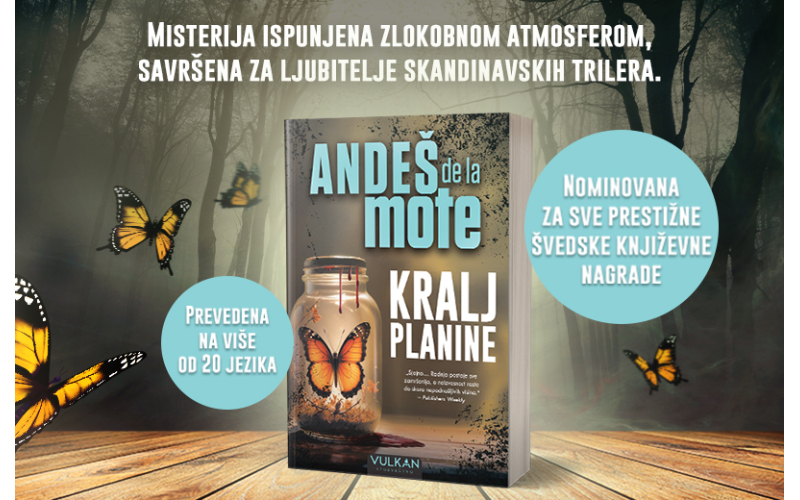 Švedski bestseler koji ostavlja bez daha  – „Kralj planine“ u izdanju Vulkan izdavaštva