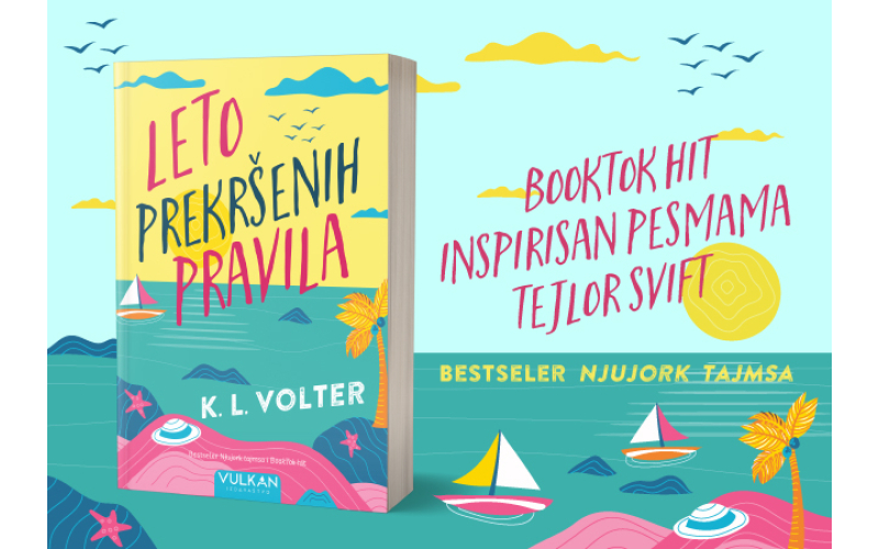 BookTok hit inspirisan pesmama Tejlor Svift „Leto prekršenih pravila“ u prodaji