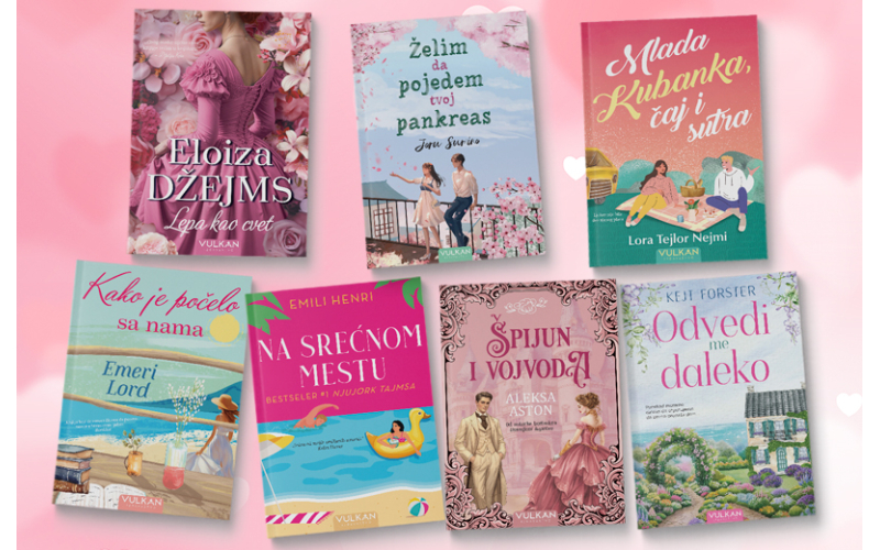 Ljubav u svim svojim nijansama u novim romanima Vulkan izdavaštva