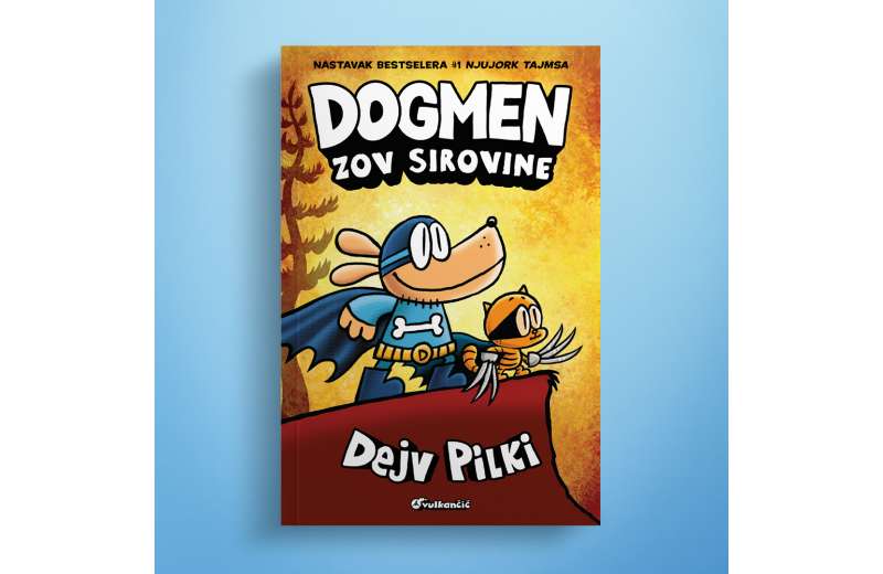 Novi roman svetski popularnog serijala iz pera Dejva Pilkija: „Dogmen: Zov sirovine“ u prodaji