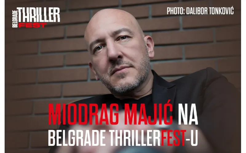 Miodrag Majić na „Thrillerfestu“: Promocija knjige „Deca zla“