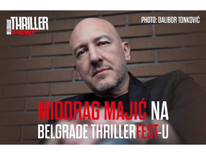 Miodrag Majić na „Thrillerfestu“: Promocija knjige „Deca zla“