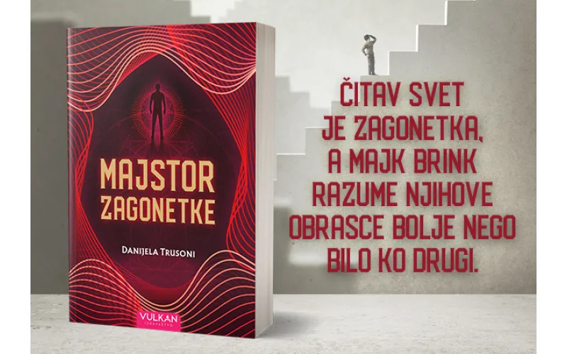 Istorijski triler „Majstor zagonetke“ Danijele Trusoni u izdanju Vulkan izdavaštva