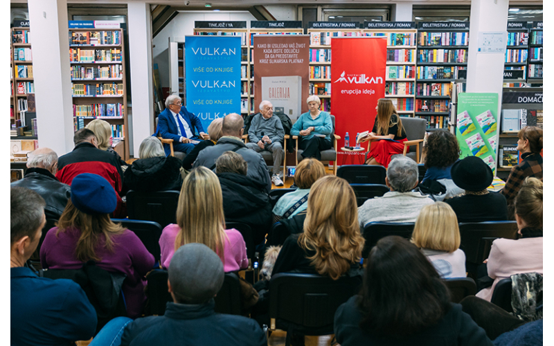 Veče posvećeno majstoru putopisne proze Dušanu Miklji: I u knjižari Vulkan razgovori o „Galeriji“