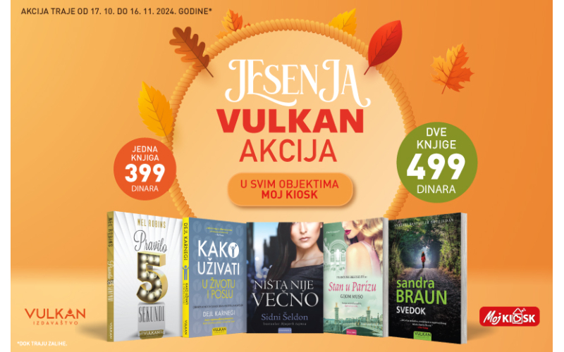 Jesenja Vulkan akcija u svim objektima Moj kiosk do 16. novembra