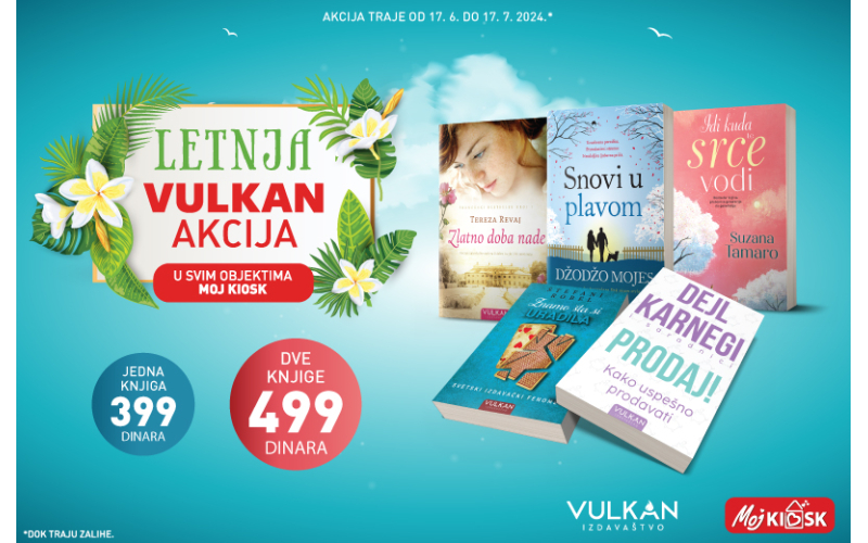 Najlepša letnja Vulkan akcija u objektima Moj kiosk