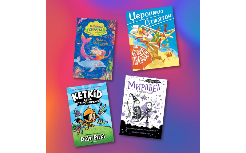 Novi dečji romani puni magije