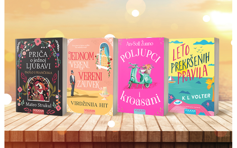 Najnoviji ljubavni romani Vulkan izdavaštva